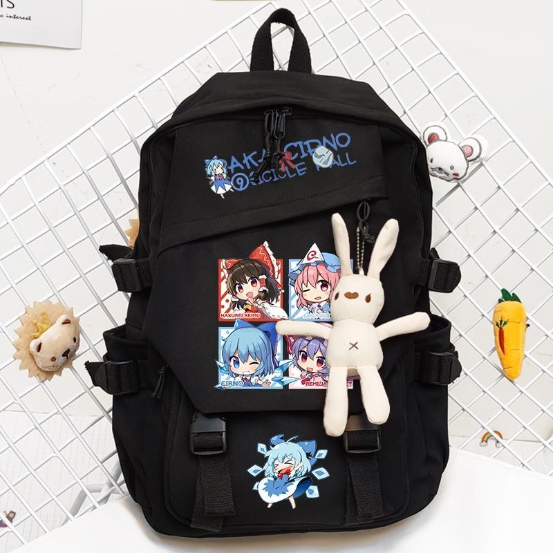 44×31×13cm Black Khaki,Touhou  - School Backpack Teen 评论和价格