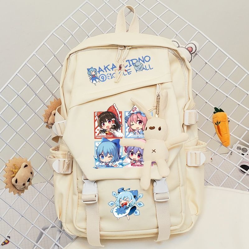 44×31×13cm Black Khaki,Touhou  - School Backpack Teen 评论和价格