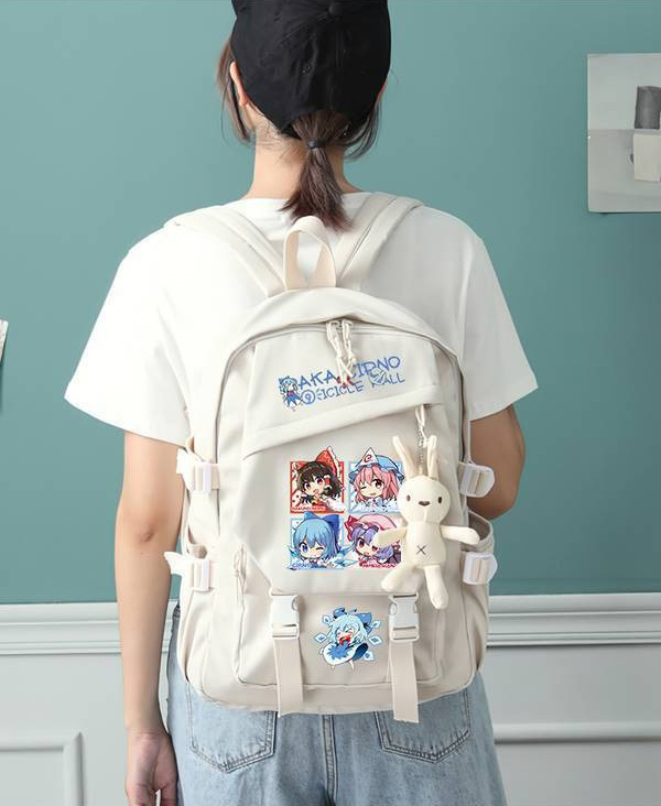 44×31×13cm Black Khaki,Touhou  - School Backpack Teen 评论和价格