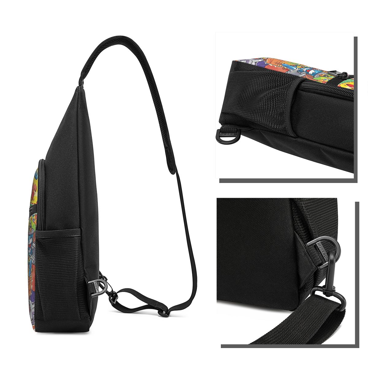 Super Zings Superthings Cartoo - Sling Backpack Shoulder 评论和价格
