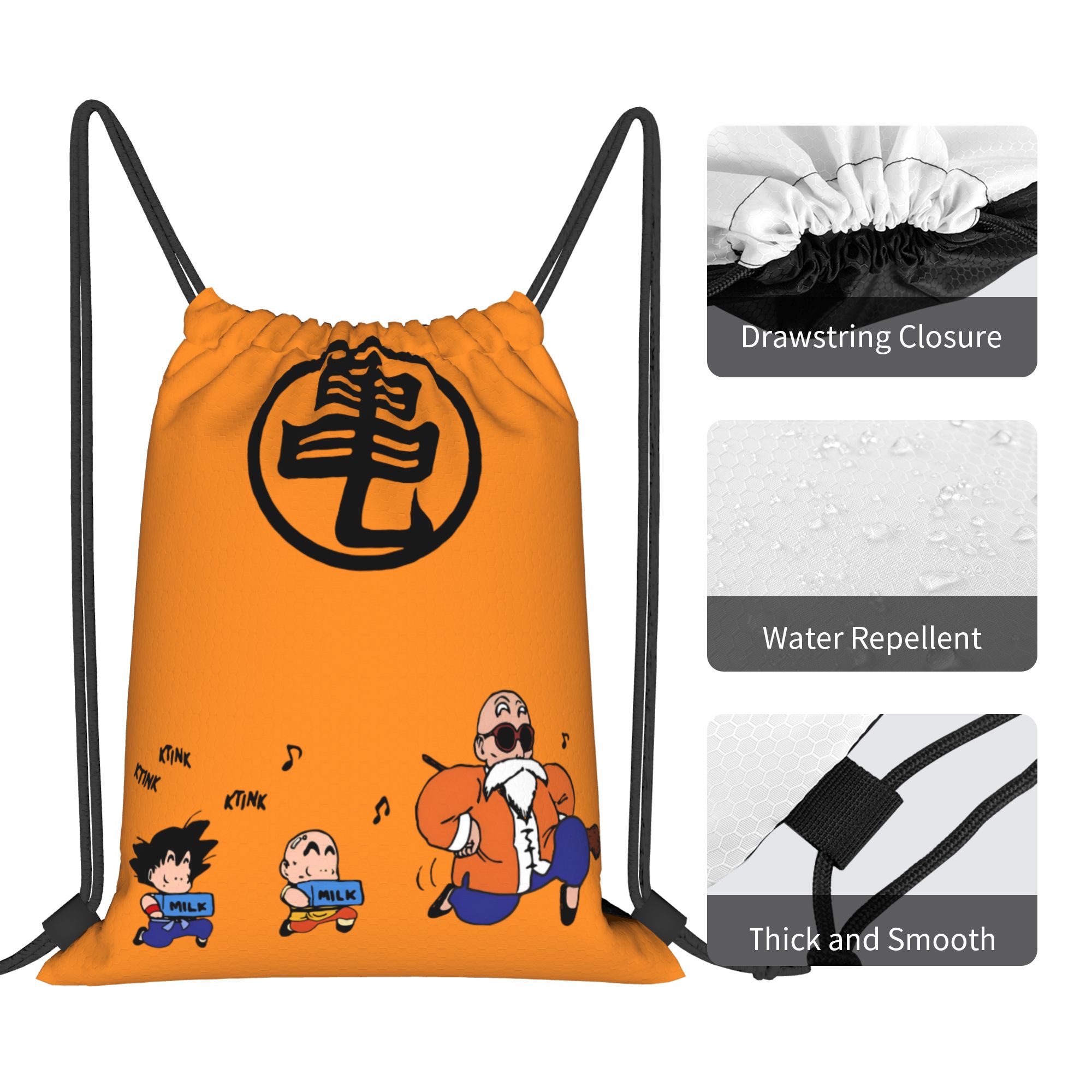 D-Dragon B-Ball Masters Roshis - Drawstring Gym Bag 评论和价格