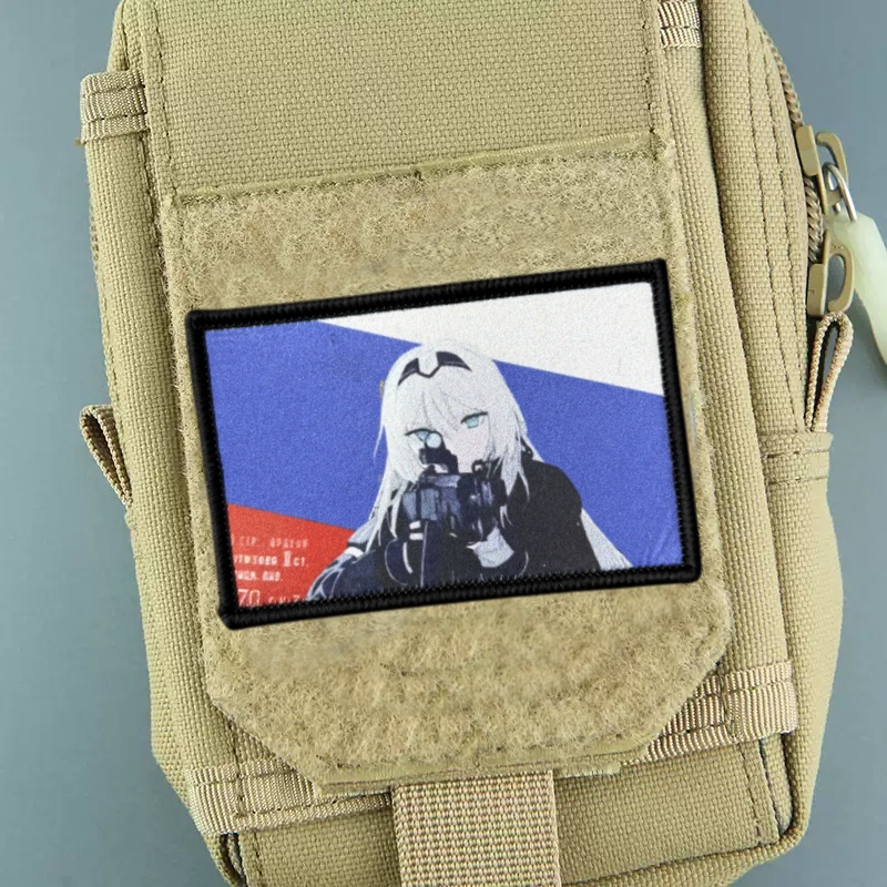 Beauty Anime Patch on Clothes  - Urban Backpack Tactical 评论和价格