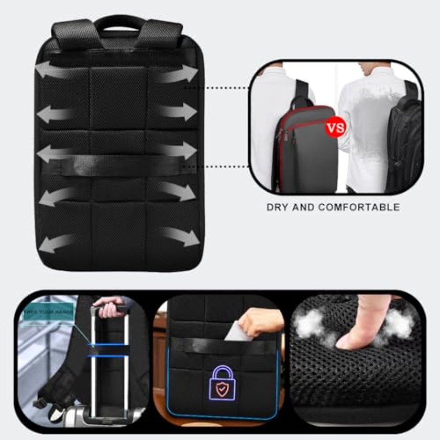 Slim and Expandable 15 15.6 16 - Laptop Backpack 15.6 评论和价格