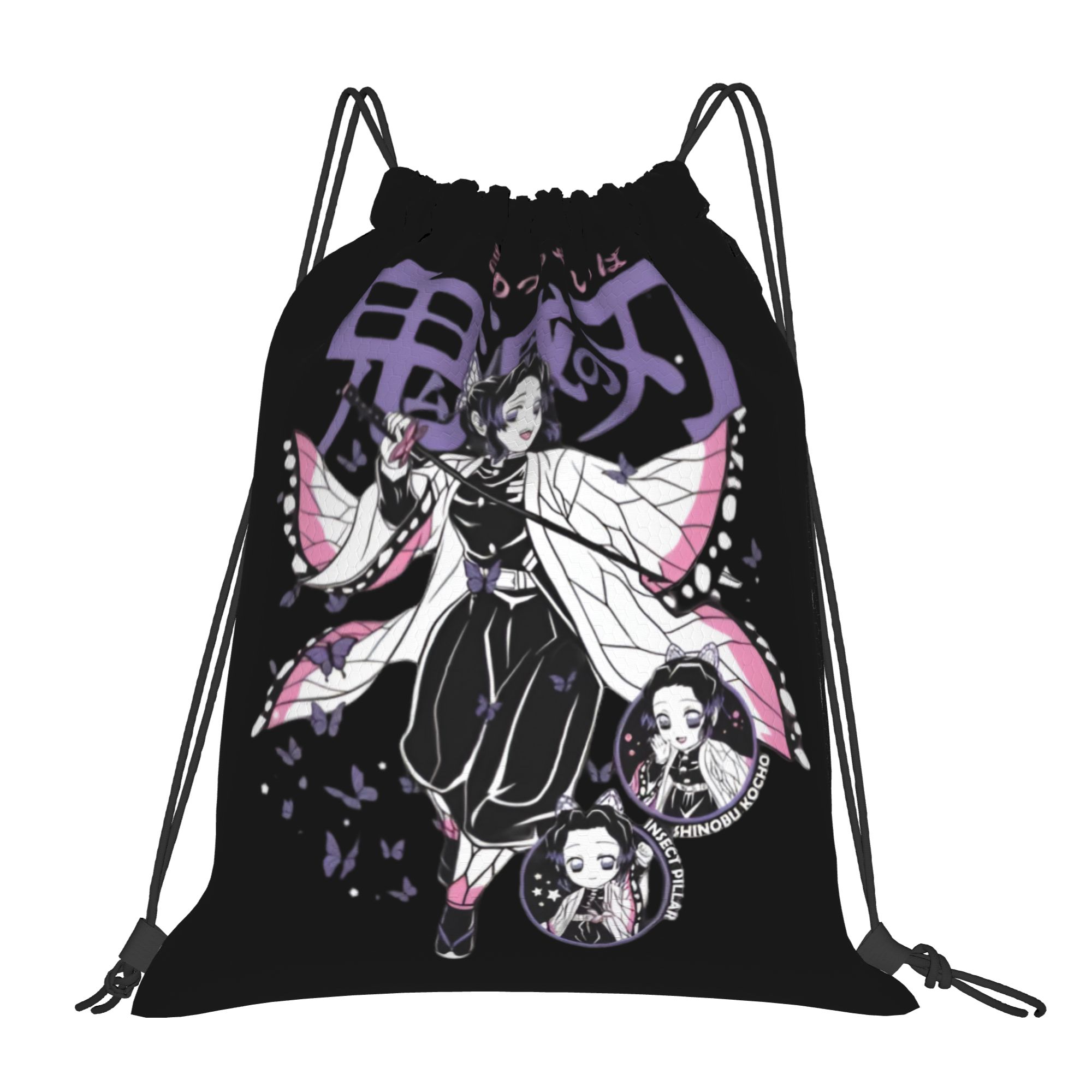 Custom Demon Slayers Drawstrin - Drawstring Gym Bag 评论和价格
